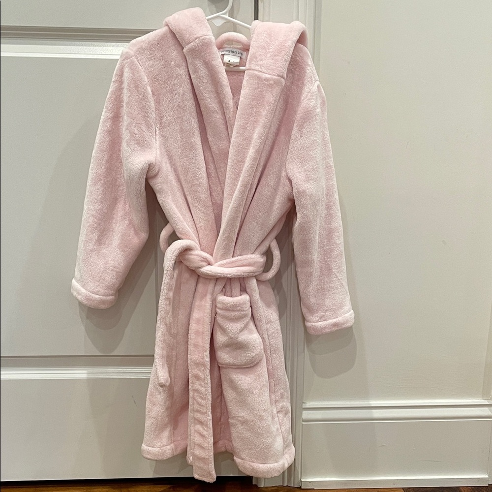 Pottery Barn Kids Pink Plush Robe